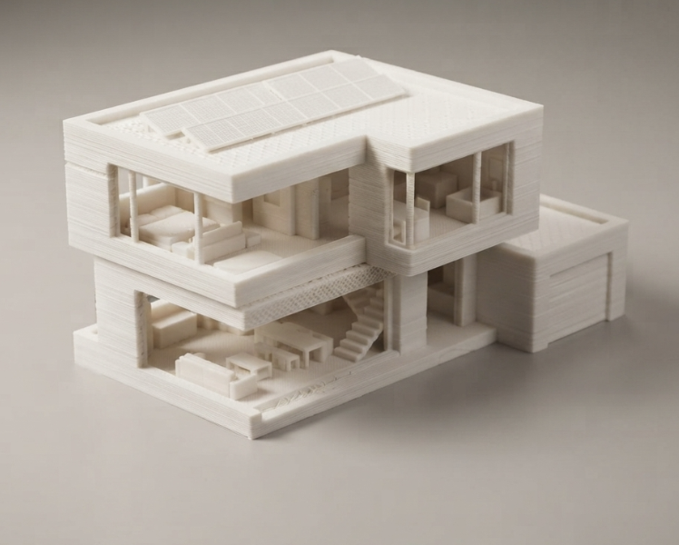 Modello casa in 3D